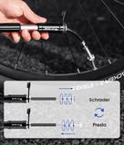 130PSI Mini Portable Bike Pump – Lightweight & High-Pressure Portable Air Pump