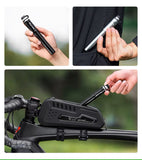 130PSI Mini Portable Bike Pump – Lightweight & High-Pressure Portable Air Pump