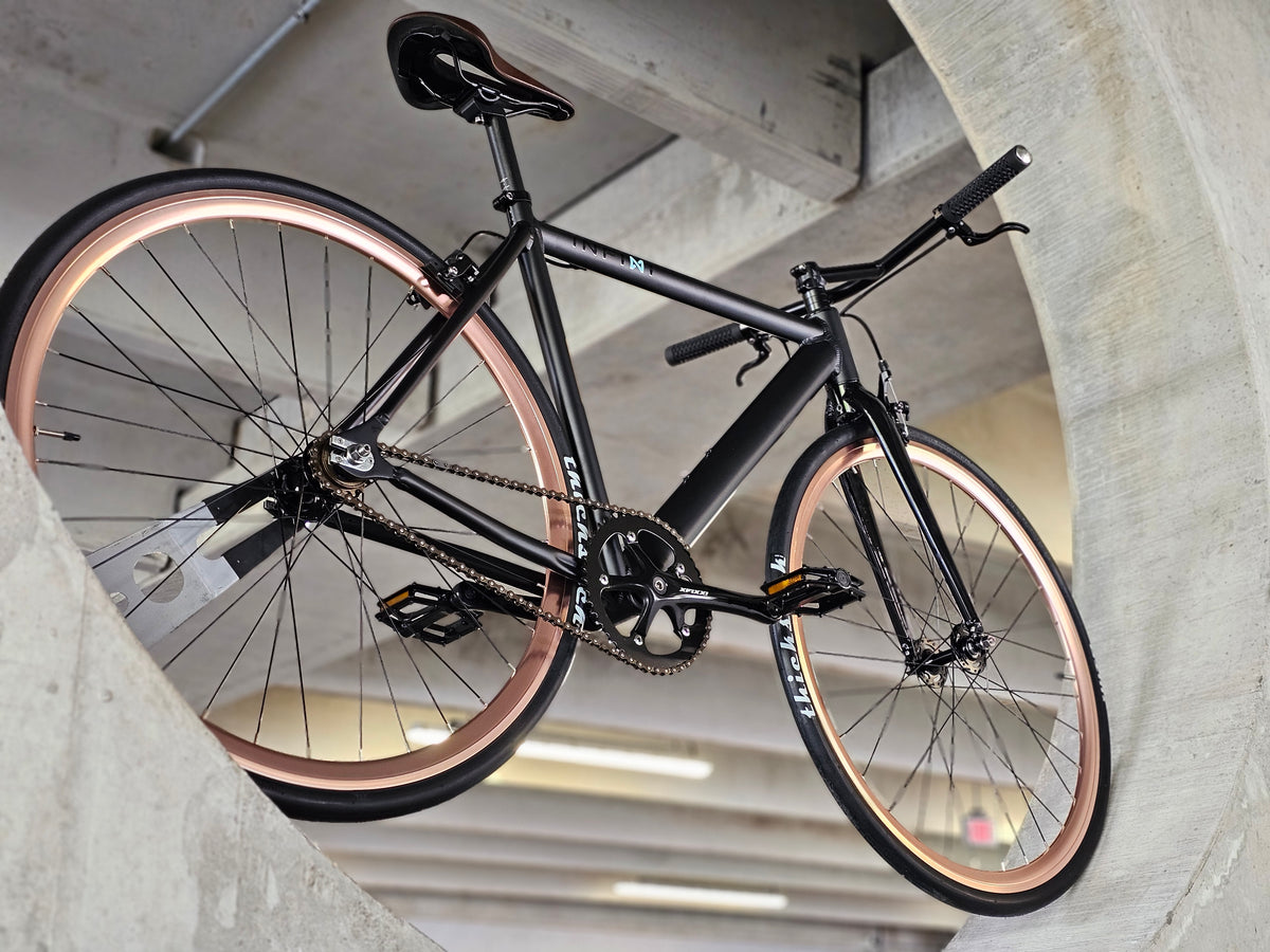 Infini Single Speed Bike Midnight Black Light Weight Xfixxi Xfixxi Bikes Online Store