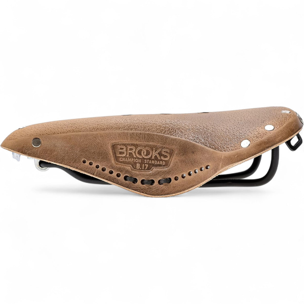 Brooks England B17 Softened Leather Saddle – Pre-aged Dark Tan