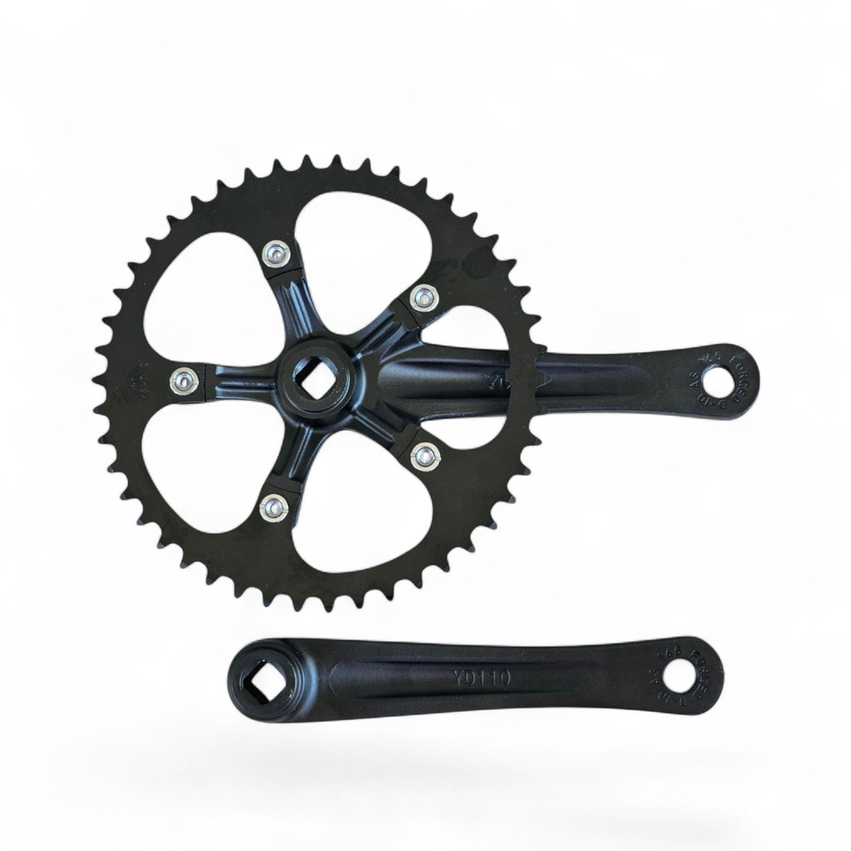 XFIXXI 165mm Fixed Gear & Single Speed Crankset | 46T BCD110