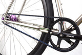 TrackloX Urban Bike - Gates Carbon Belt (Fixed Gear Edition) Mercury Veil - TLX20FGV | Bikepacking and Tracklocross