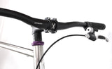 TrackloX Urban Bike - Gates Carbon Belt (Fixed Gear Edition) Mercury Veil - TLX20FGV | Bikepacking and Tracklocross
