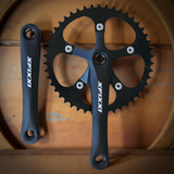 Complete XFIXXI 165mm Fixed Gear & Single Speed Crankset with both arms and chainring