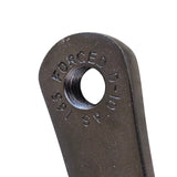 Detailed view of XFIXXI crank arm with square taper interface