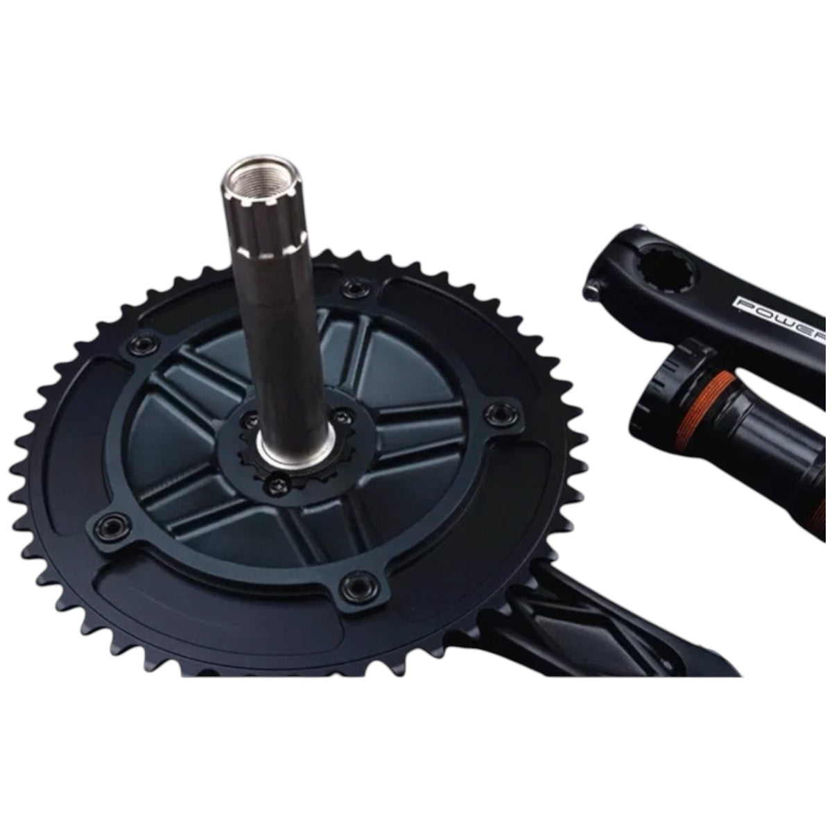 SKEACE 49T Aero Crankset – Track-Grade for Fixie & Single Speed