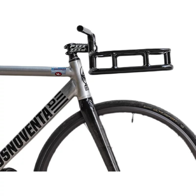 Aluminum One-piece City Bike Handlebar Basket Carrier Bicycle