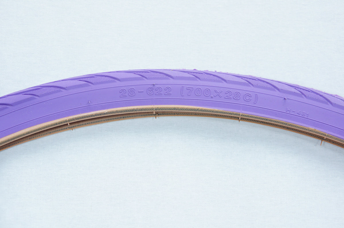 Purple Fixie Tire 700 28c Single Gear Bicycle Parts Canada XFIXXI
