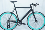 XFIXXI 700C Wide Profile High Performance Fixie / Single Speed Wheelset – 40mm Deep Dish