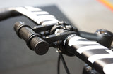 Carbon Fibre Handlebar Extension bar (for accessories installation) - by xfixxi bikes - side view