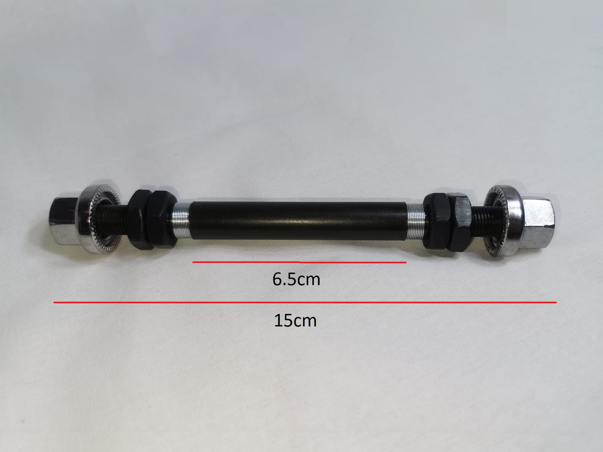 Première Front Wheel Hub Axle with M9 Aluminum Wheel Nuts | XFIXXI
