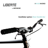 Liberte - Canada's first belt-drive single speed bike - Riser Handle bar option - by xfixxi