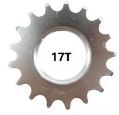 Chromed Fixed Cog (17T) - by XFIXXI