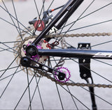 ZTTO Single Speed Sprocket Conversion Kit (Lightning Violet) - by XFIXXI - installation view