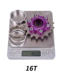 ZTTO Single Speed Sprocket Conversion Kit (Lightning Violet) - by XFIXXI - weight