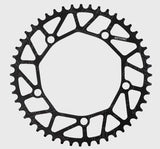 Oil Slick Finish Staggered Teeth Single Speed Chain Ring