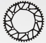 Oil Slick Finish Staggered Teeth Single Speed Chain Ring