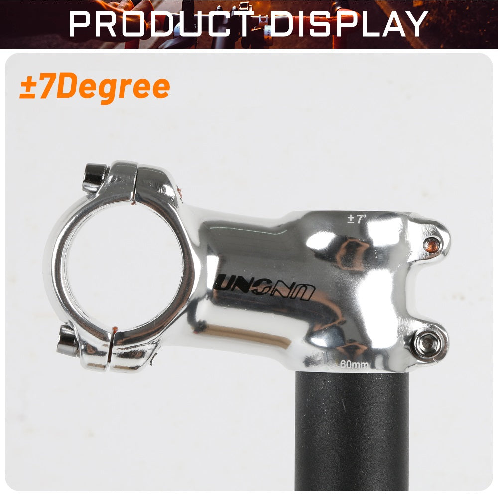 UNO Aluminum Head Stem - Polished Nickel Finish | XFIXXI Bike