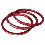 Bottom Bracket / Single Speed Freewheel Spacer (Multiple colours) - by XFIXXI - red