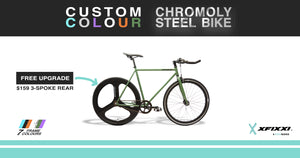 The balance of strength, performance and budget - xFixxi Chromoly Steel Bike - Assembled in Canada