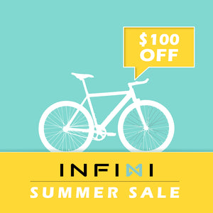 Unleash Summer Biking Adventures with INFINI Urban Track Bike - Canada Bike Sale!