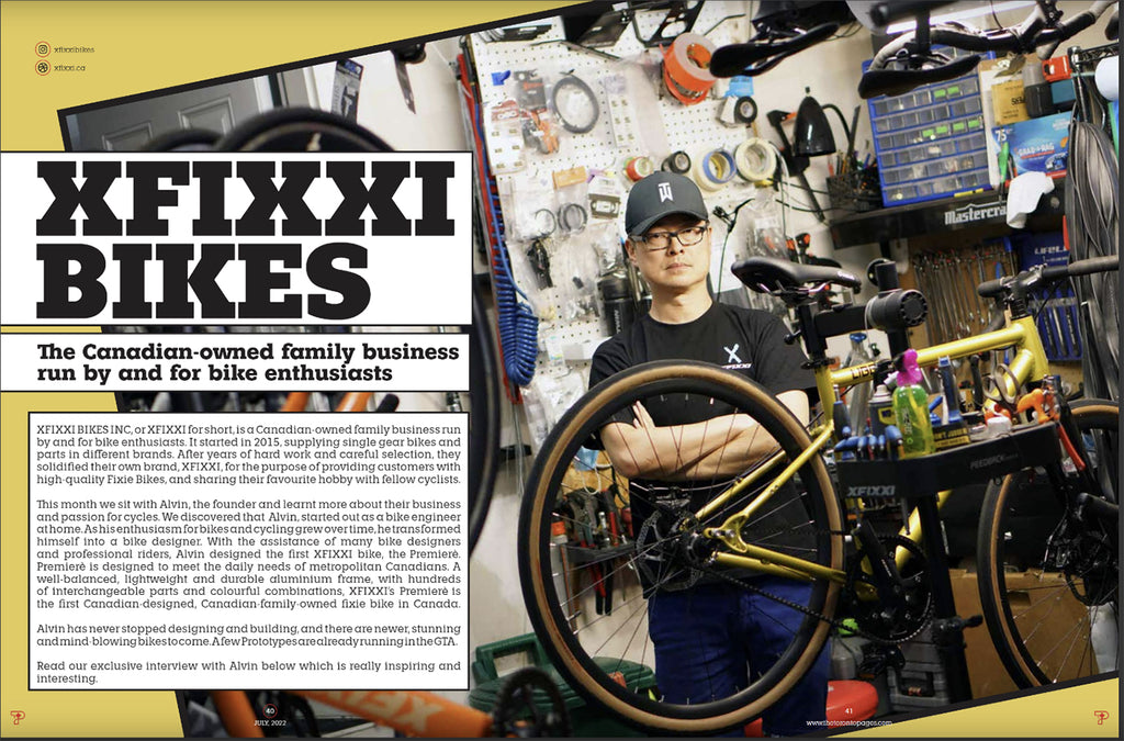 XFIXXI Bikes is featured in Toronto Pages