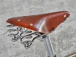 Genuine Leather Vintage-style Saddle