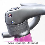 Carbon Gravel Drop Bar / Road Handlebar – 25° Flare, Internal Cable Routing