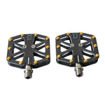 Carbon Titan Pro Bike Pedals – 3K Carbon Fiber & Titanium | Dual-Sided