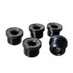 ITAN Series Chainring Face Bolts – 5pcs Titanium Set for M10 Crank Hardware