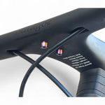 Carbon Gravel Drop Bar / Road Handlebar – 25° Flare, Internal Cable Routing