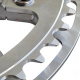 Thread detail on 170mm CNC crankarm for square taper spindle