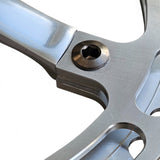 XFIXXI Vintage-Style Full CNC Crankset – 170mm | 46T | Square Taper | BCD130