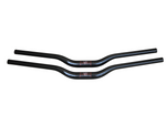 3K carbon riser handlebar in high gloss finish, T800 carbon fiber, 640mm and 680mm width options, shown on white background
