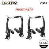 TEKTRO C310 linear pull V-brake rim brake set front and rear 110mm long arm
