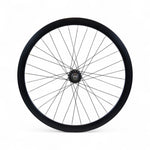 XFIXXI 700C Wide Profile 40mm Deep Dish Rear Wheel in black for fixed gear and single speed