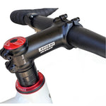 Close-up of a bicycle handlebar with XFIXXI PREMIÈRE V3 O Canada Limited Edition on a white background