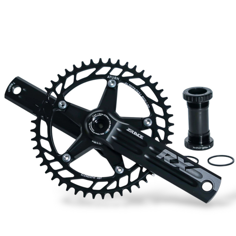 ZRACE RX CNC Crankset - Hollowtech | Single Speed Bike & Fixie