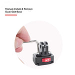 StemCap Quick-Mount Pro – Action Camera Mount for 1-1/8" Steerer | GoPro, DJI, Insta360 Compatible