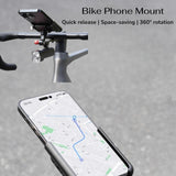 AeroLink OneMount – Integrated Phone & Action Camera Mount for Bikes