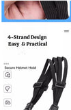DualFlex Heavy-Duty Cargo Carrier Bands – Elastic Tie Down Straps (Set of 2) | Bikes, E-Bikes, Motorbikes