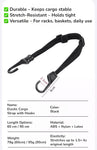 Set of 2 cargo straps – short and long for versatile use