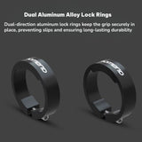 UrbanLock Ergo Handlebar Grips – Dual Lock Ring Design