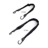 Elastic tie down straps with durable nylon hook