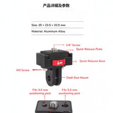StemCap Quick-Mount Pro – Action Camera Mount for 1-1/8" Steerer | GoPro, DJI, Insta360 Compatible