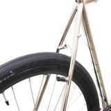 TrackloX Urban Bike - TLX20FG (Fixed Gear Edition) - wide clearence front wheel close up