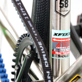 TrackloX Urban Bike - TLX20FG (Fixed Gear Edition) - sticker close up