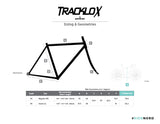 TrackloX - a Xfixxi's bike - geometry diagram