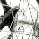 TRIOX Urban Single Speed - Fixed Gear Bike - rear crank closeup
