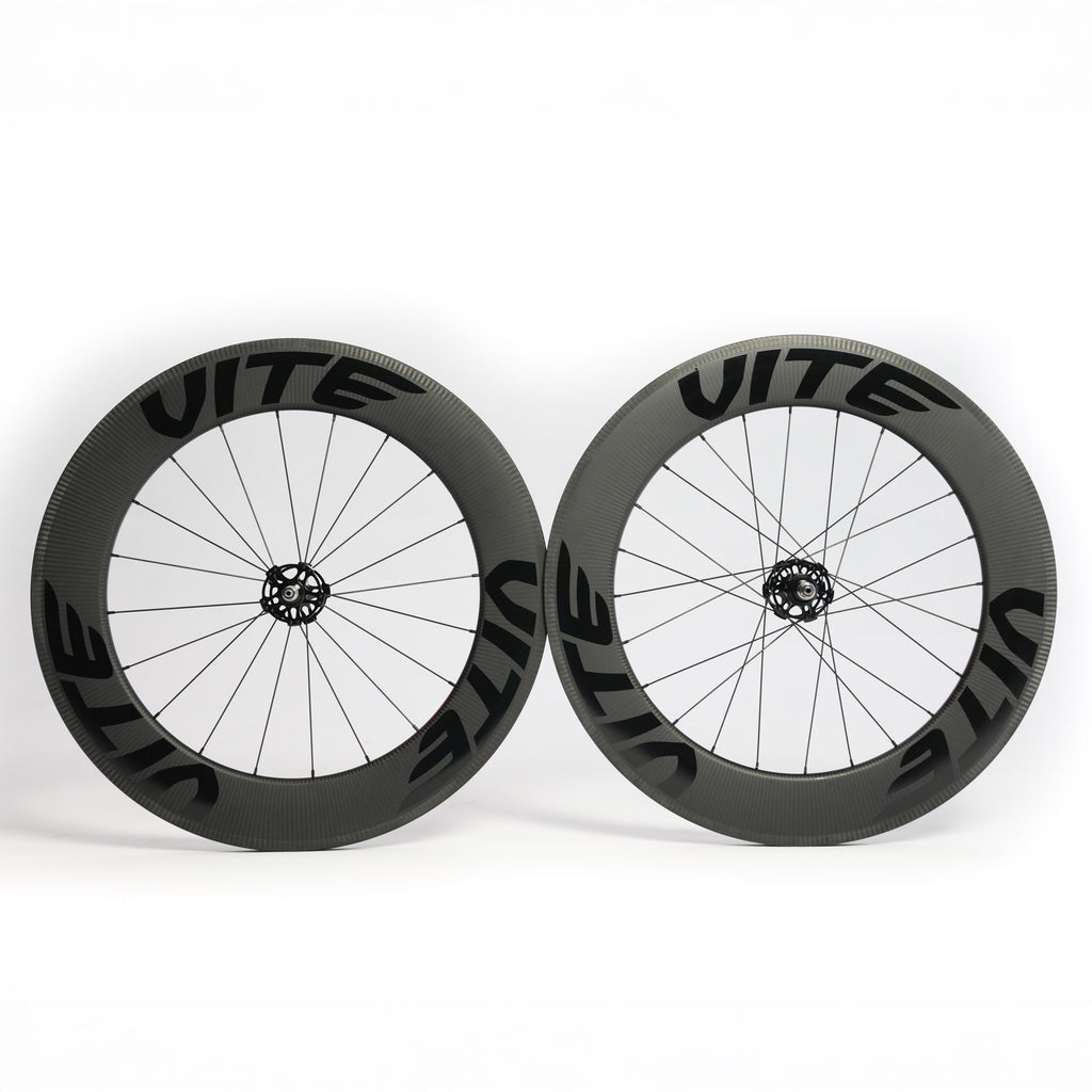 XFIXXI VITE Carbon Tri Spoke 88mm Deep Dish Wheel Fixie